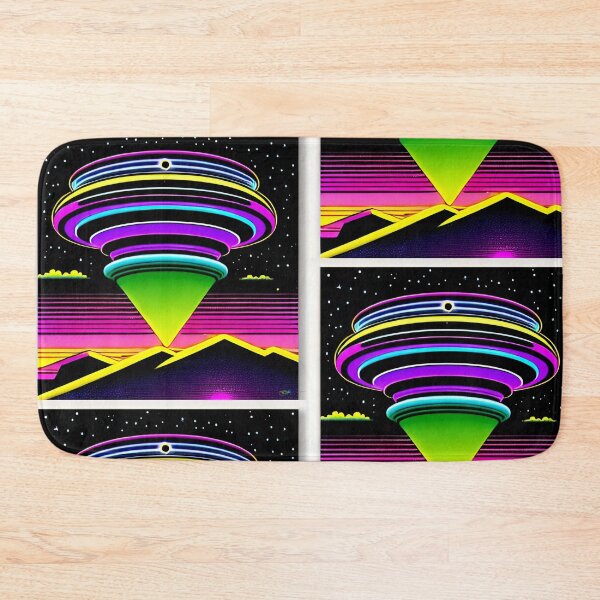 Item preview,  Area 51 – Trippy Neon Retro UFO 107 | Grusch designed and sold by Benito Del Ray.
