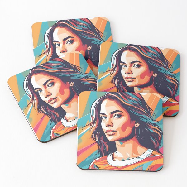 Item preview, Women in Colorful Shades designed and sold by ArtsyWishesShop.
