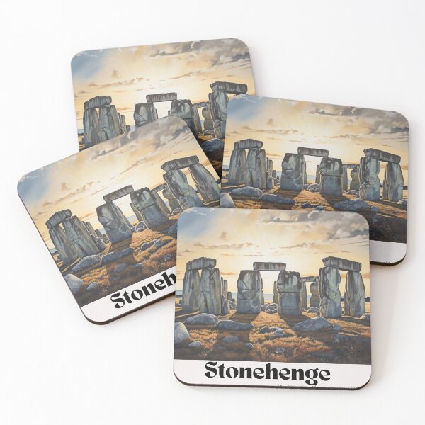 Item preview, Stonehenge poster design designed and sold by 54372.