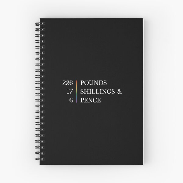 Item preview, 226 pounds, 17 shillings and 6 pence designed and sold by NightDweller3.