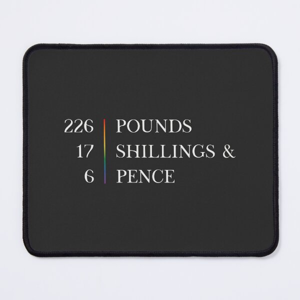 Item preview, 226 pounds, 17 shillings and 6 pence designed and sold by NightDweller3.