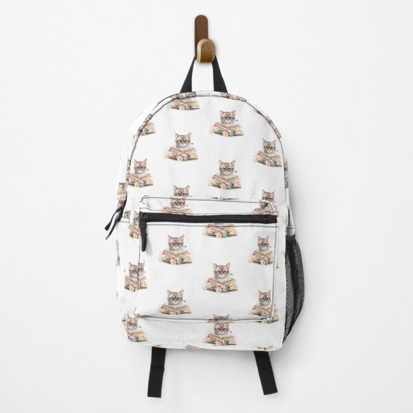 Item preview, Floral Cat Reader designed and sold by HappyLifeCreate.