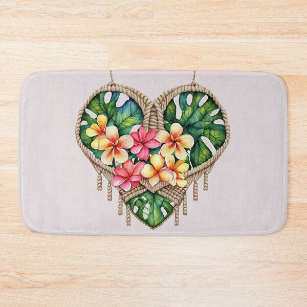 Item preview, Monstera Frangipani Heart designed and sold by Jasardpu.