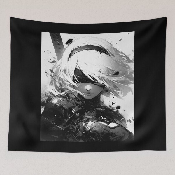 Item preview, 2B - Nier Automata - Combat Android designed and sold by Splatter-arts.