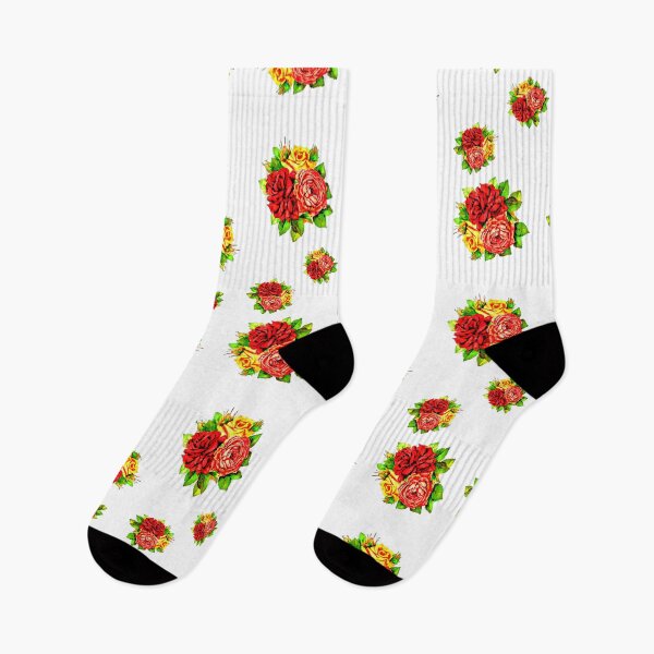 Item preview, Bouquets of colored roses isolated on white designed and sold by FlowerandDesing.