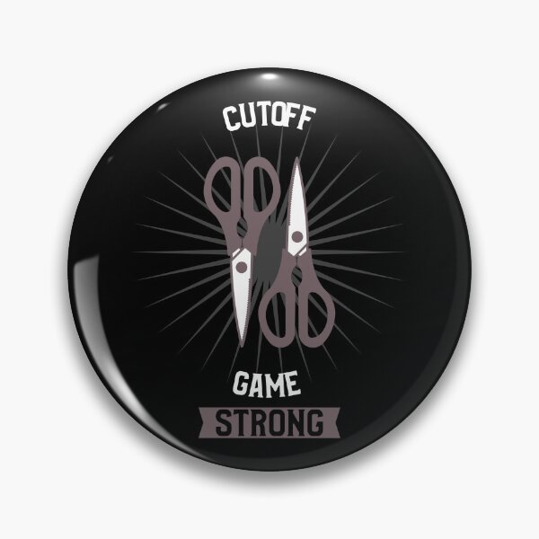 Item preview, Cutoff Game Strong - Scissors, Boundaries, Barber, Hairstylist, Crafty designed and sold by Quirkdom.
