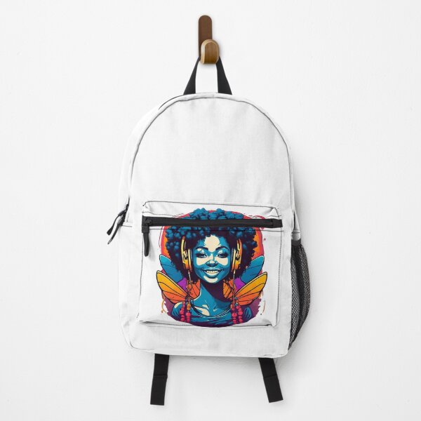 Item preview, Afro Fairy Smiling designed and sold by KnoClothingCo.