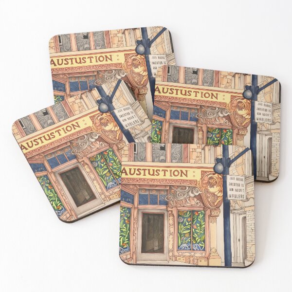 Item preview, Austin city drawing designed and sold by ComicsFactory.