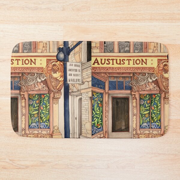 Item preview, Austin city drawing designed and sold by ComicsFactory.