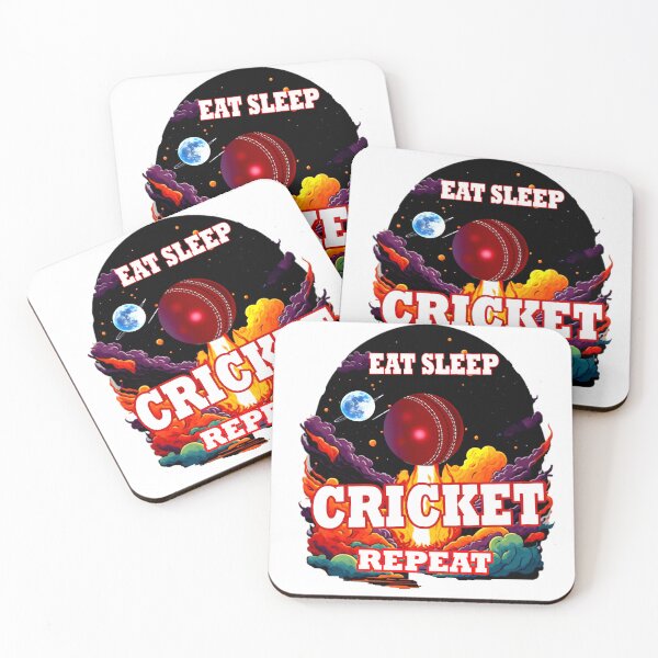 Item preview, Eat Sleep Cricket Repeat designed and sold by Angelle55.
