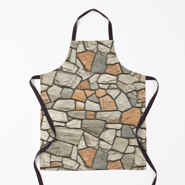 Item preview, Gray Orange Decorative Stone Wall Texture designed and sold by Sturdust.