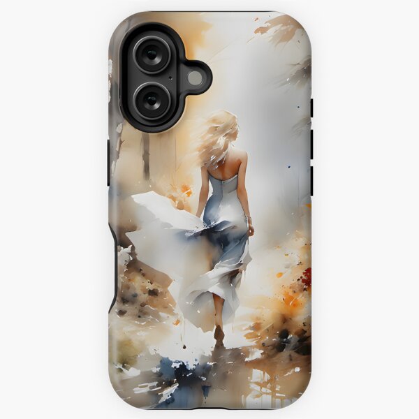 Item preview, Lady Walking Through A Forest designed and sold by ArtsyWishesShop.