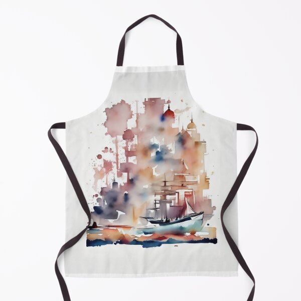 Item preview, Muted nautical ocean painting v2 designed and sold by JapKo.