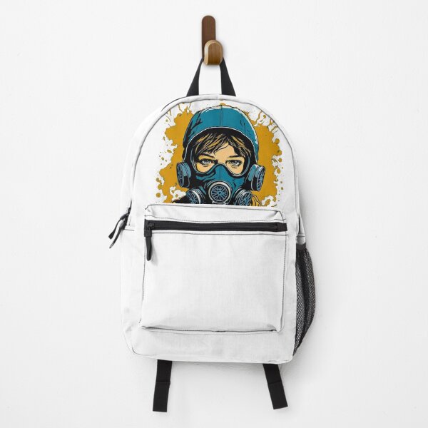 Item preview, Dystopian Future Kid in a gas mask designed and sold by KnoClothingCo.