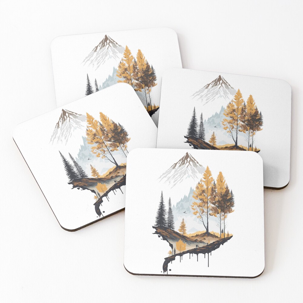 Item preview, Coasters (Set of 4) designed and sold by BoldLens.
