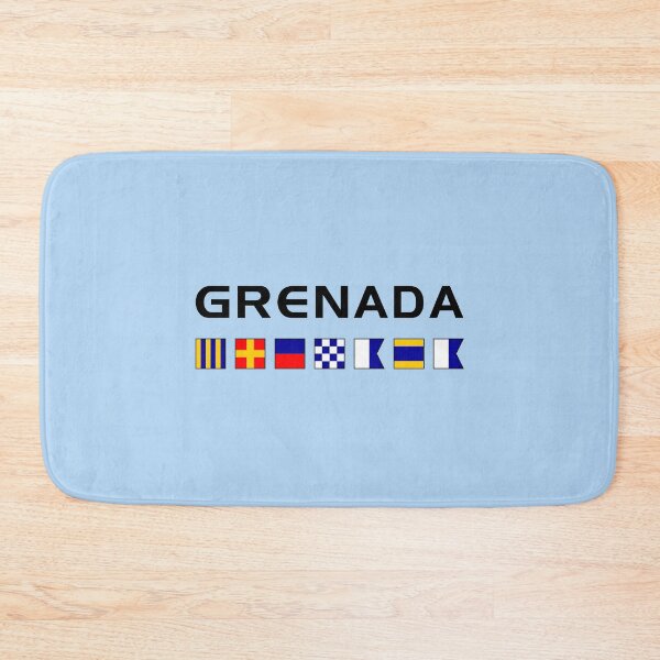 Item preview, Grenada Nautical Maritime Sailing Flags Light-Color designed and sold by TinyStarAmerica.