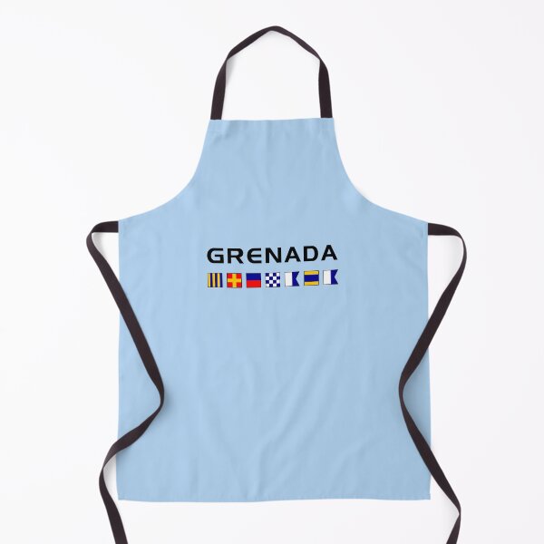 Item preview, Grenada Nautical Maritime Sailing Flags Light-Color designed and sold by TinyStarAmerica.