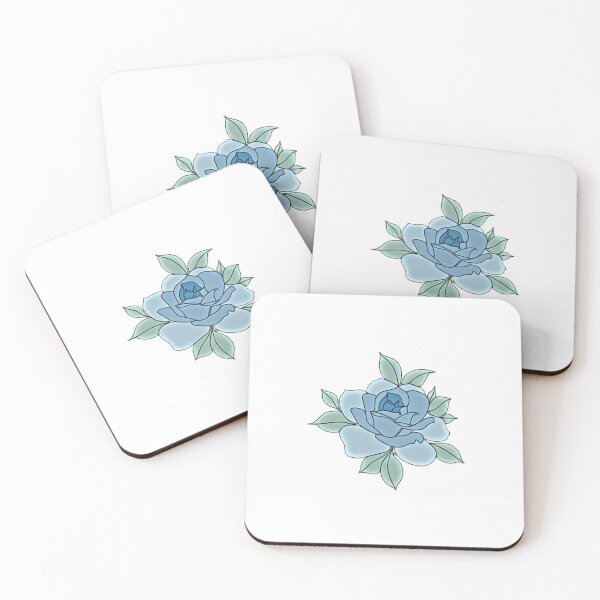 Item preview, Blue flower indeed designed and sold by FlowerandDesing.