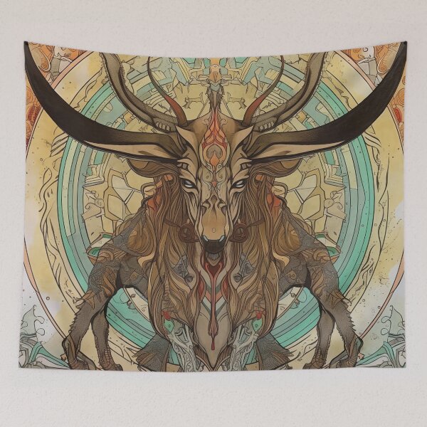 Item preview, Baphomet drawing designed and sold by ComicsFactory.