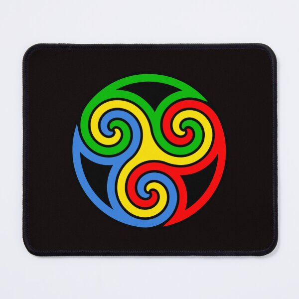 Item preview, Multicolored Triskelion in a Circle. designed and sold by Jeallan Designs.