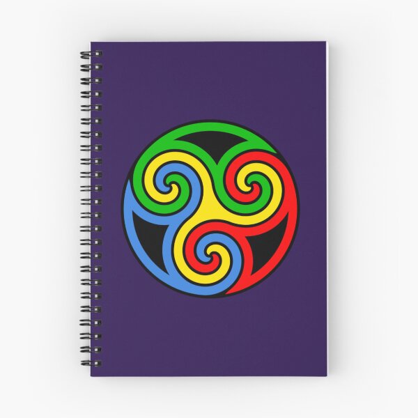 Item preview, Multicolored Triskelion in a Circle. designed and sold by Jeallan Designs.
