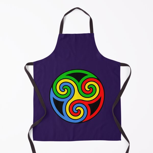 Item preview, Multicolored Triskelion in a Circle. designed and sold by Jeallan Designs.