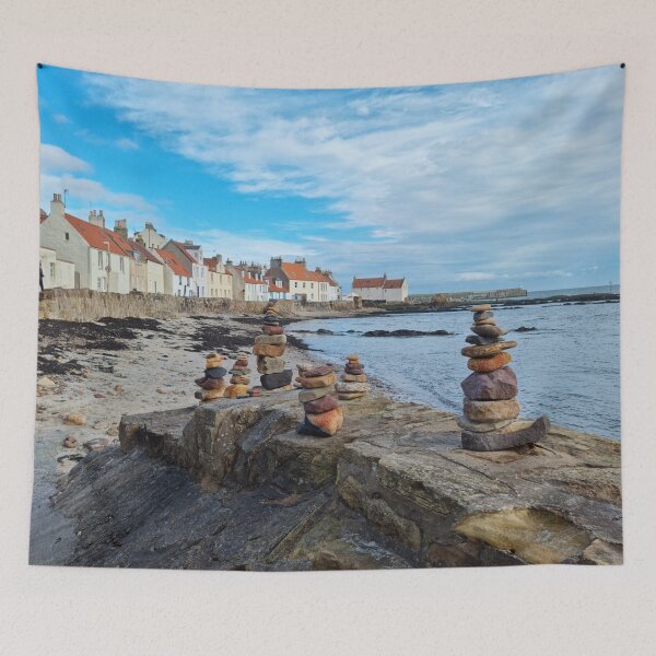 Item preview, Pebble Stacks in Pittenweem  designed and sold by S-and-W-4ever.