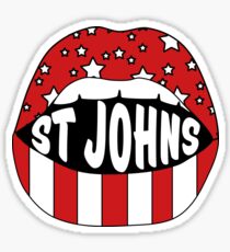 St. John's Lips Sticker