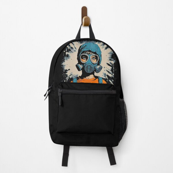 Item preview, Dystopian Future Kid in a hazard mask designed and sold by KnoClothingCo.