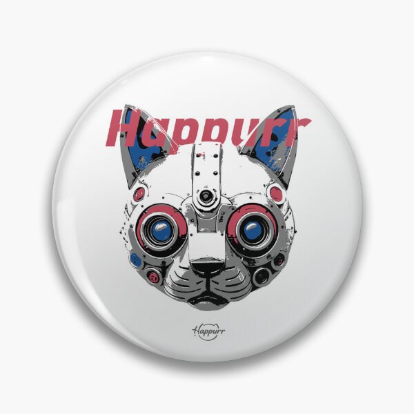Item preview, Cyberpunk style, mechanical style, cat designed and sold by Happurr.
