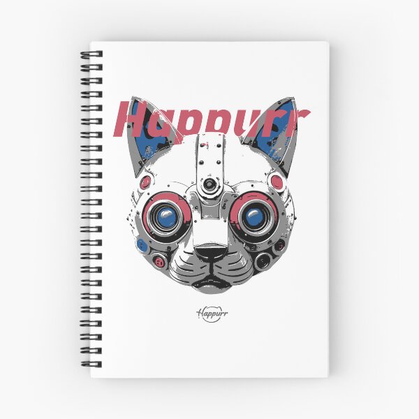 Item preview, Cyberpunk style, mechanical style, cat designed and sold by Happurr.