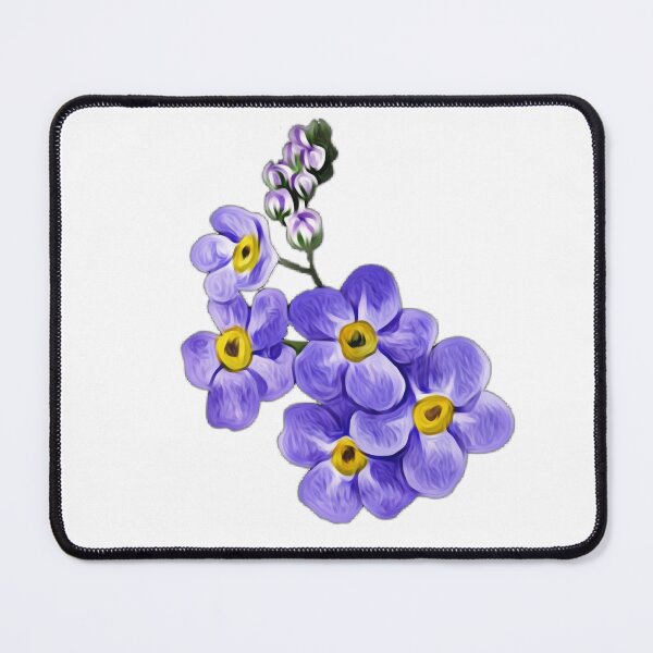Item preview, Blue flowers on the stem designed and sold by FlowerandDesing.