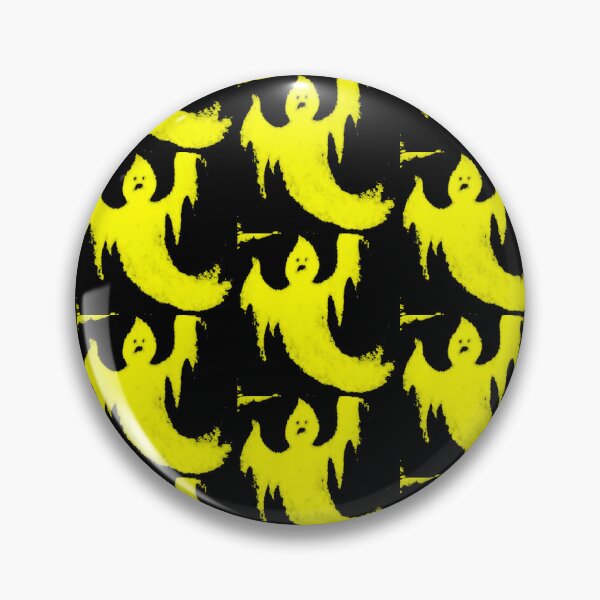 Item preview,  Black and Yellow Spooky Ghost Spirit by Iritof designed and sold by iritof.