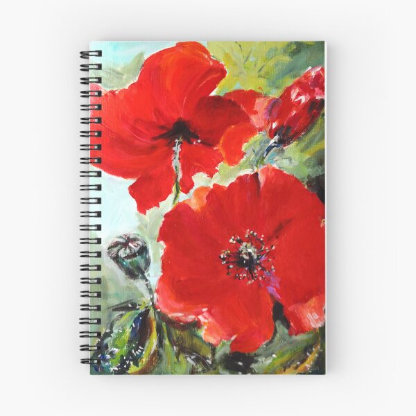 Item preview, flor de amapola roja designed and sold by TongHui.