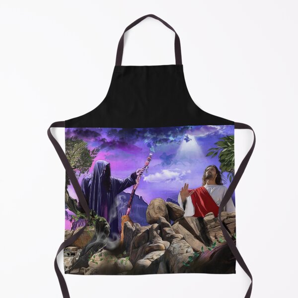 Item preview, The Temptation of Christ designed and sold by Tripp Art Studio.