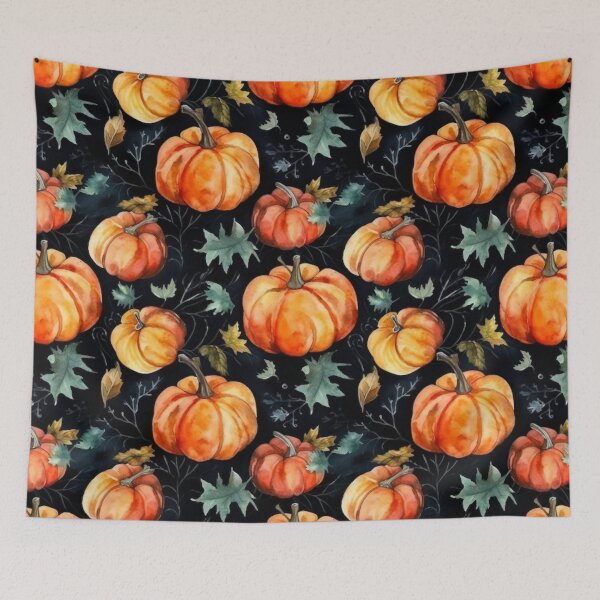 Item preview, Watercolor Pumpkins designed and sold by PietyandDesire.