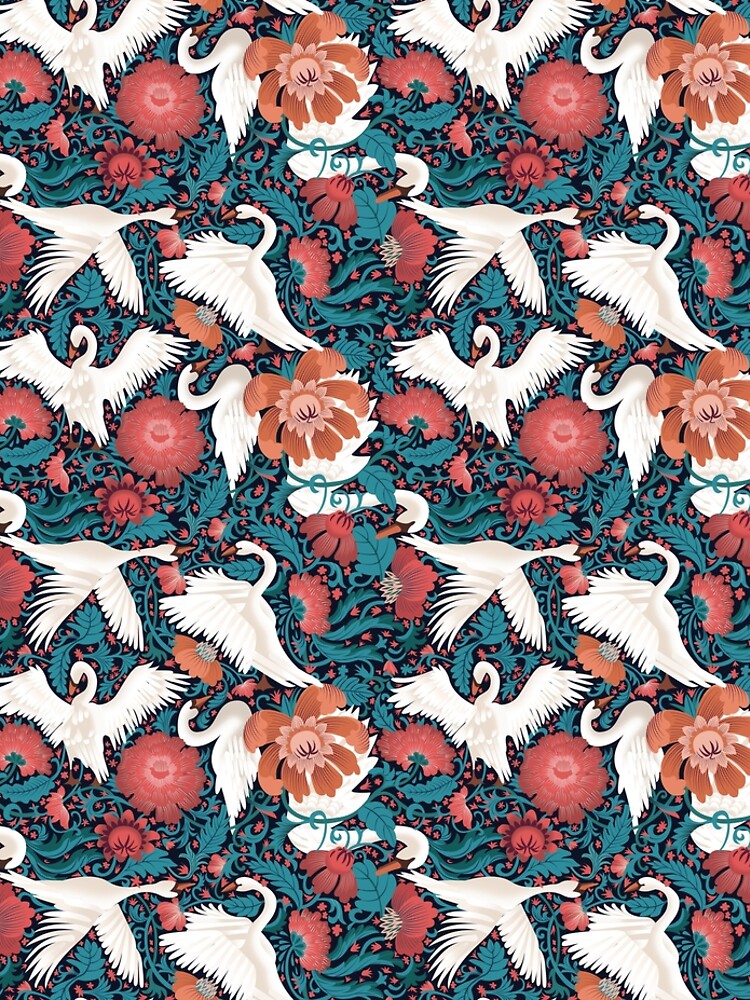 Woodland Swans by lmbeckman