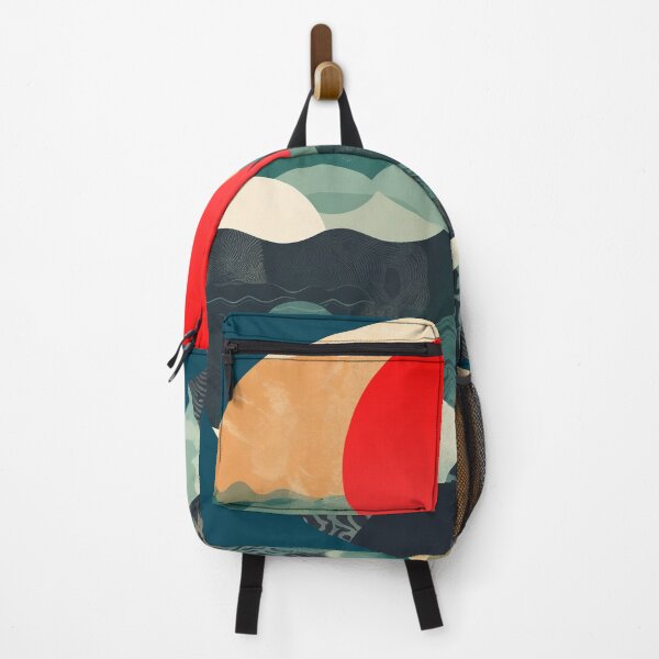Item preview, Hokusai inspired Geometrical Patterned Ocean designed and sold by Yambuto.