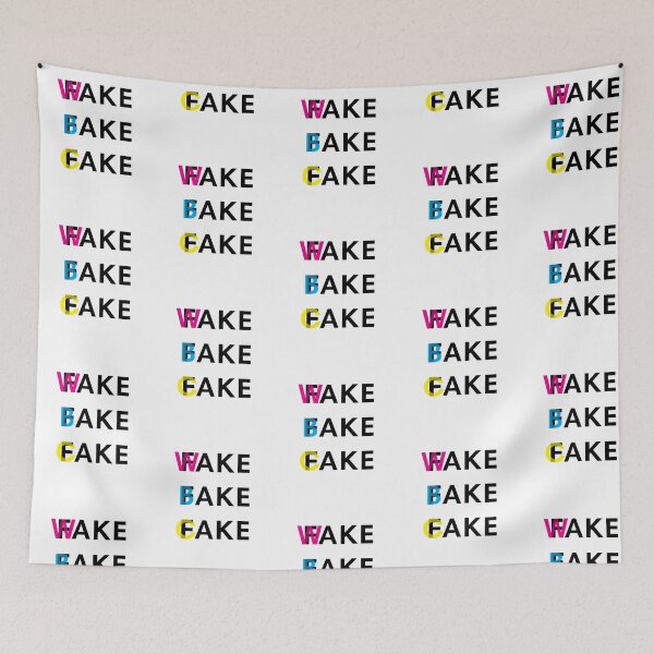 Item preview, Fake, Wake and Bake a Cake designed and sold by Orce Vasilev.