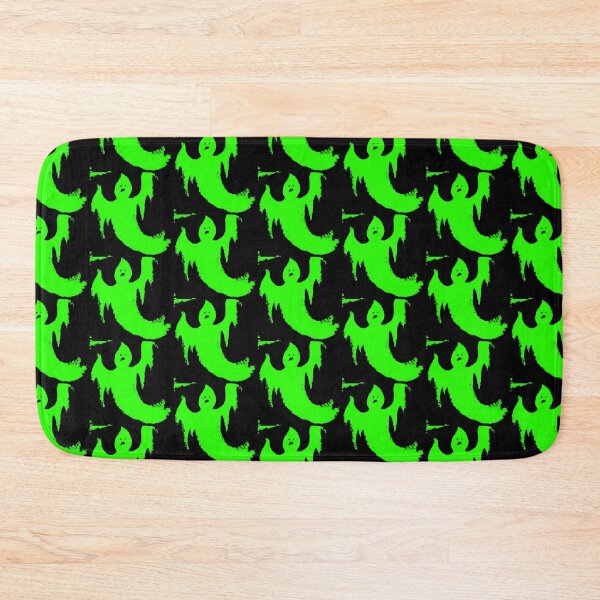 Item preview, Black and Neon-Green Spooky Ghost Spirit by Iritof designed and sold by iritof.