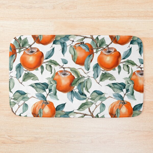 Item preview, Watercolor Persimmons designed and sold by PietyandDesire.