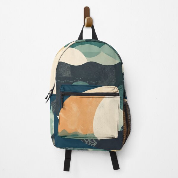 Item preview, Hokusai Inspired White Sun Patterned Ocean designed and sold by Yambuto.
