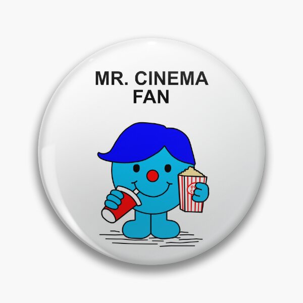 Item preview, Mr. Cinema Fan designed and sold by Scat the cat.