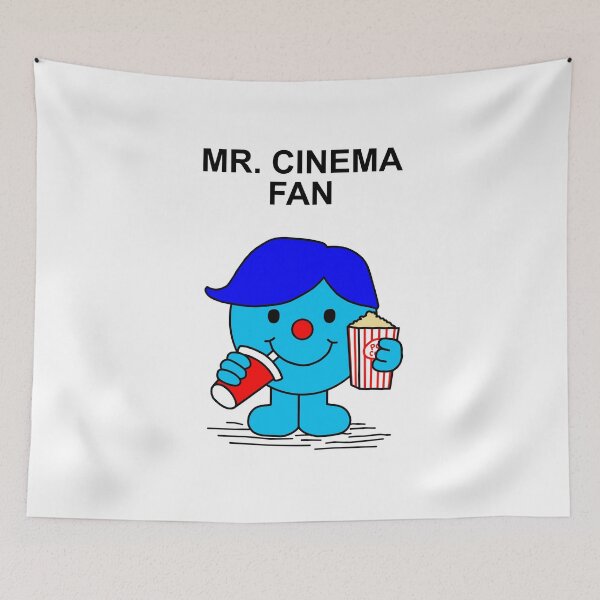Item preview, Mr. Cinema Fan designed and sold by Scat the cat.