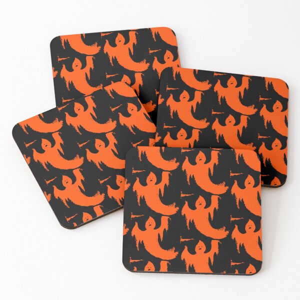 Item preview, Black and Punpkin color Spooky Ghost Spirit by Iritof designed and sold by iritof.