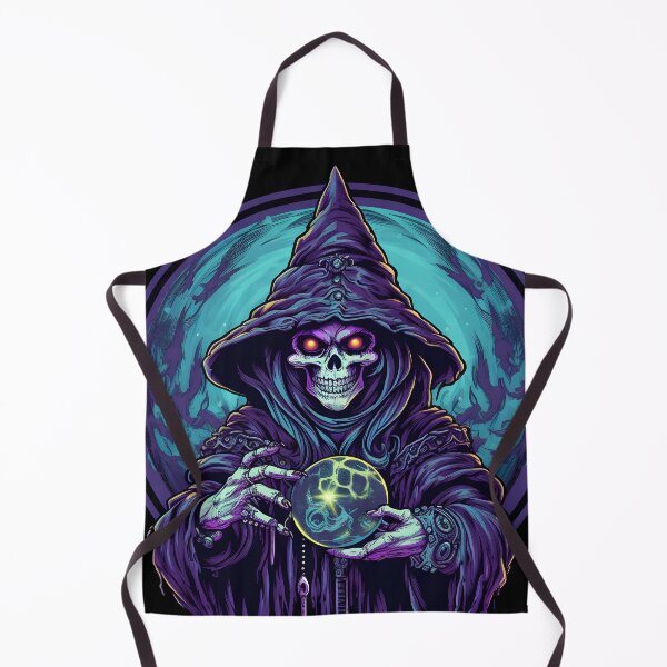 Item preview, Undead Halloween Hag with Crystal Ball designed and sold by 20th-eclipse.