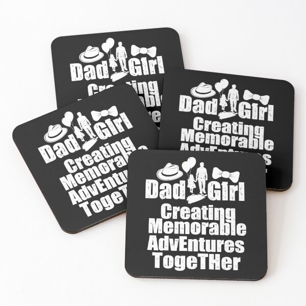 Item preview, Dad v Girls Creating Memorable Adventures Together designed and sold by Art-Filter.