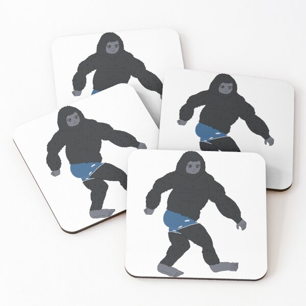 Item preview, Bigfoot in Jorts designed and sold by KawaiiCryptid.