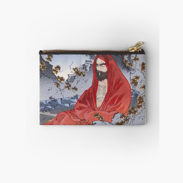 Item preview, Meditating Bodhidharma Yoshitoshi - Vintage Japanese Artwork designed and sold by HistorySimple.