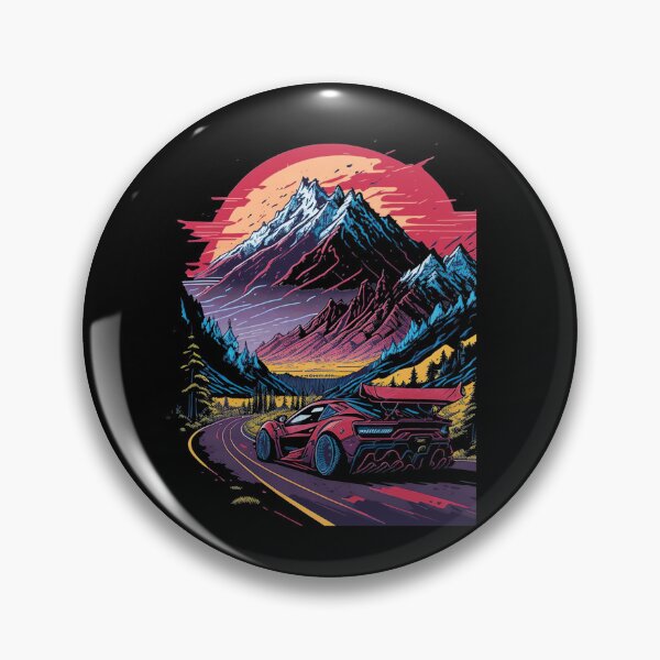 Item preview, Supercar Mountainside Drifting - Emociones llenas de adrenalina designed and sold by kanjxtan.